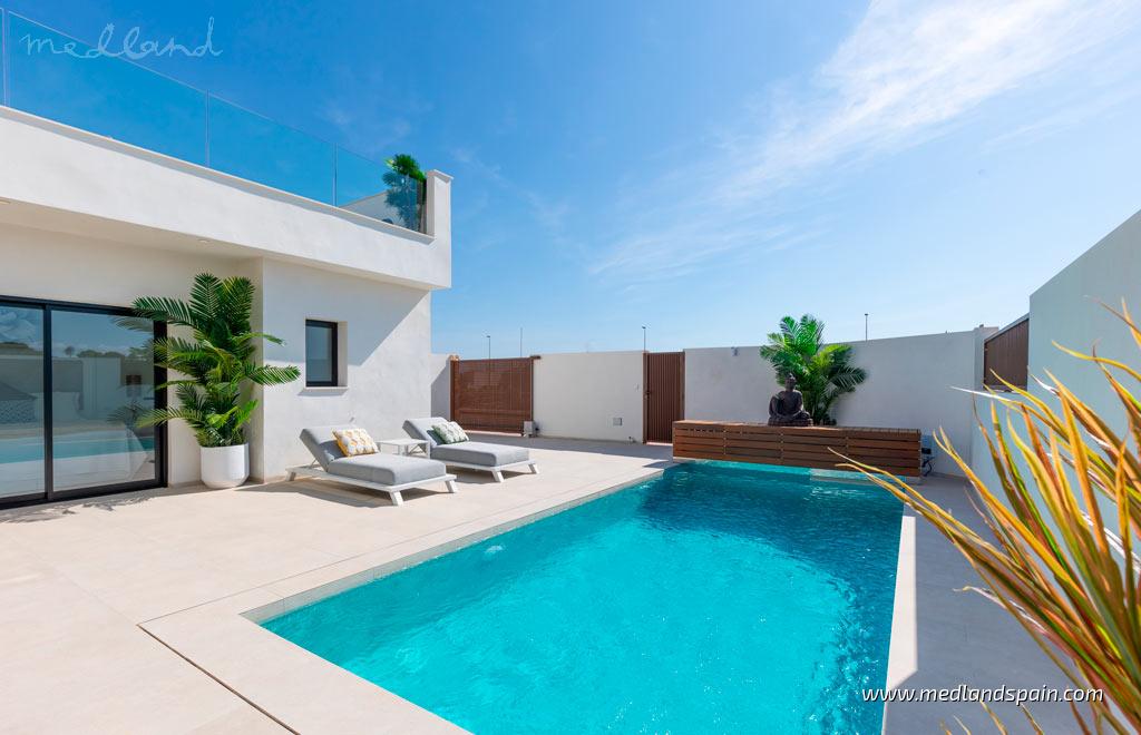 Huvila Santiago de la Ribera, Murcia, Espanja 3 makuuhuonetta, 127 m2 No. 121929