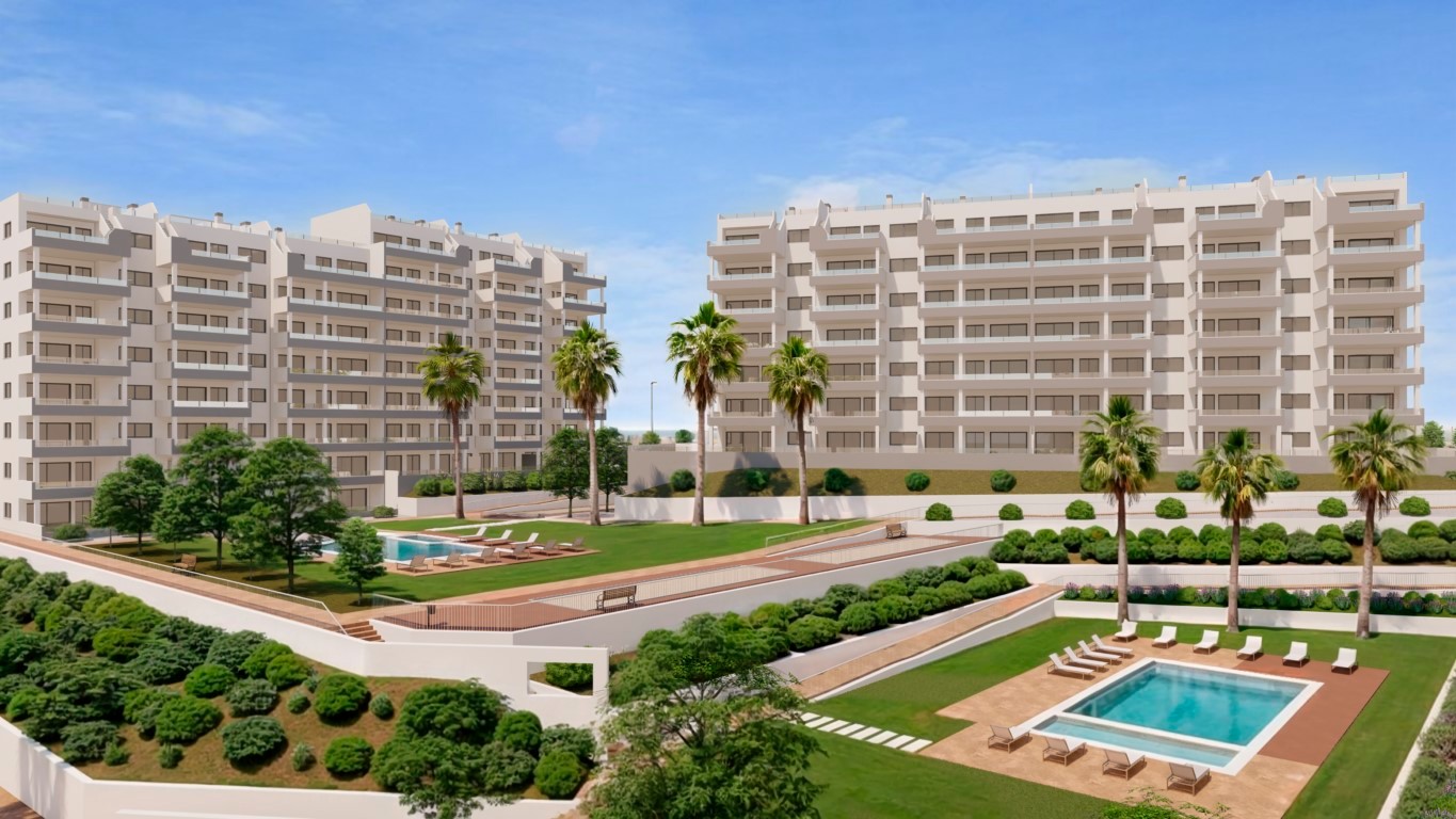 Lägenhet i San Miguel de Salinas, Alicante, Spanien 2 sovrum, 73 kvm. Nr. 131336