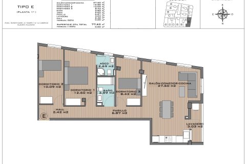 Apartamento en venta Algorfa, Alicante, España 3 dormitorios, 84 m2 No. 124826 - foto 12