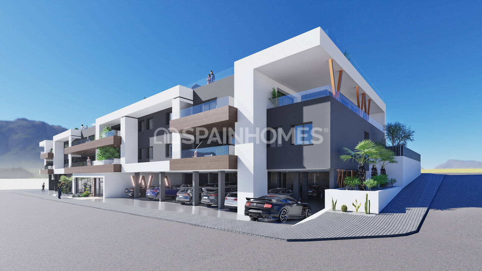Penthouse à Benijofar, Alicante, Espagne 2 chambres, 75 m2 No. 121145