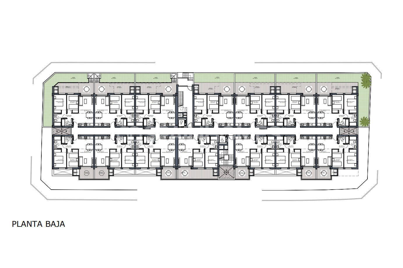 Penthouse à Benijofar, Alicante, Espagne 2 chambres, 75 m2 No. 121145