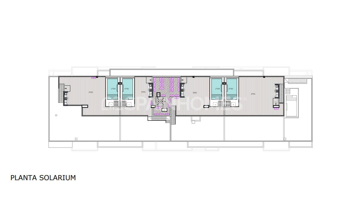 Penthouse à Benijofar, Alicante, Espagne 2 chambres, 75 m2 No. 121145