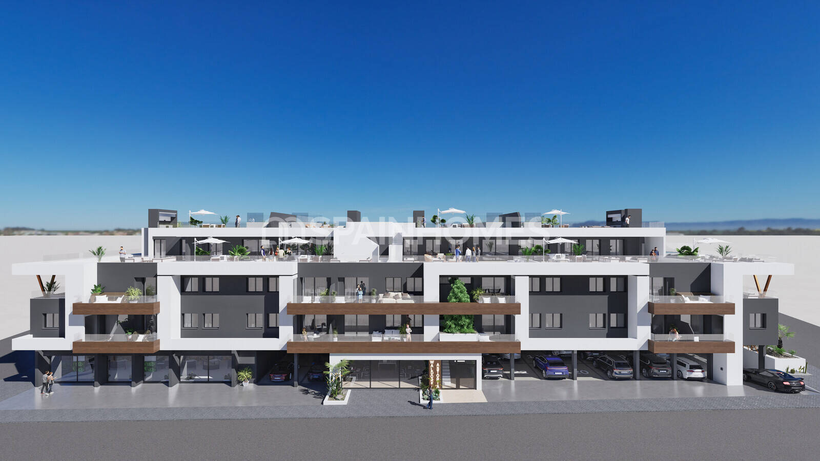 Penthouse à Benijofar, Alicante, Espagne 2 chambres, 75 m2 No. 121145