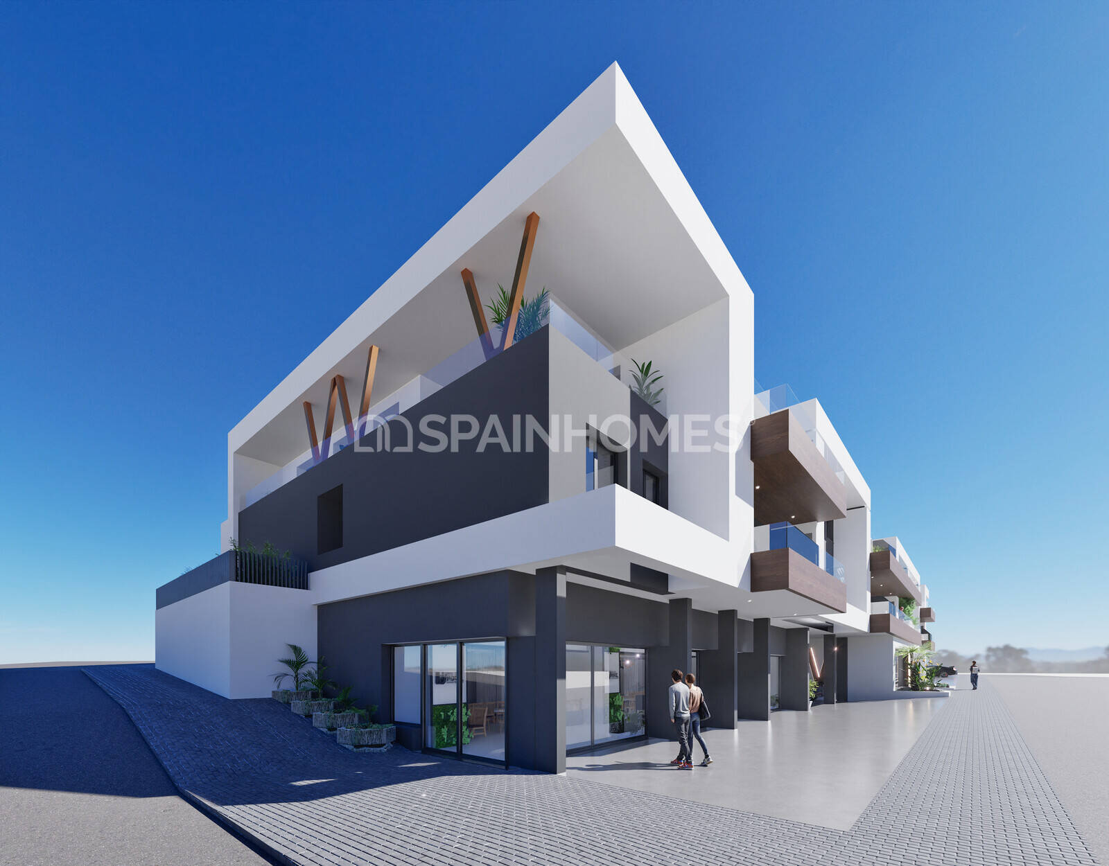 Penthouse à Benijofar, Alicante, Espagne 2 chambres, 75 m2 No. 121145