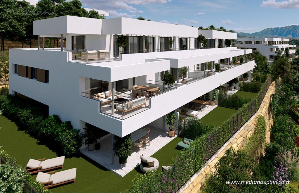 Apartament w Casares, Malaga, Hiszpania 3 sypialnie, 117 mkw. nr 120335