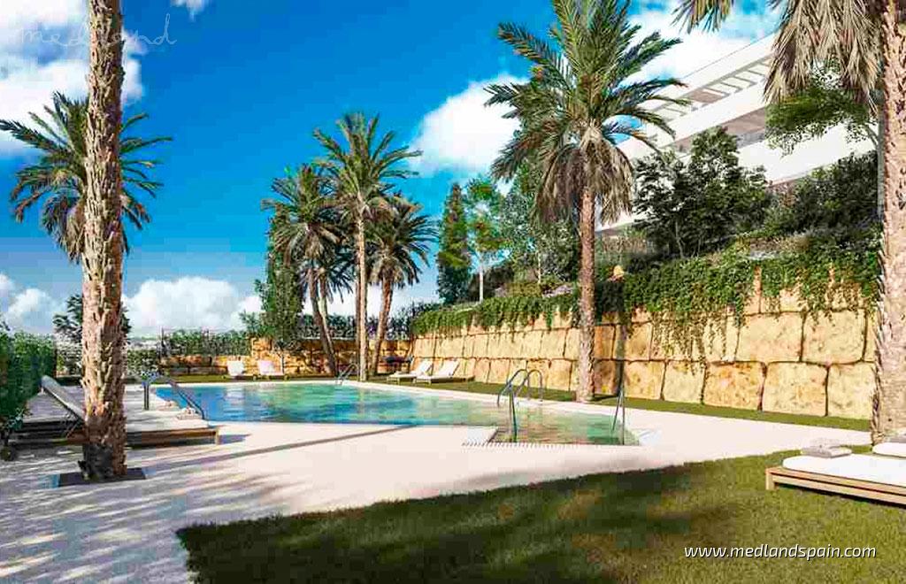 Apartament w Casares, Malaga, Hiszpania 3 sypialnie, 117 mkw. nr 120335
