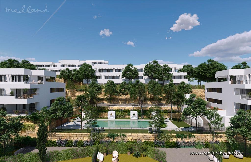 Apartament w Casares, Malaga, Hiszpania 3 sypialnie, 117 mkw. nr 120335