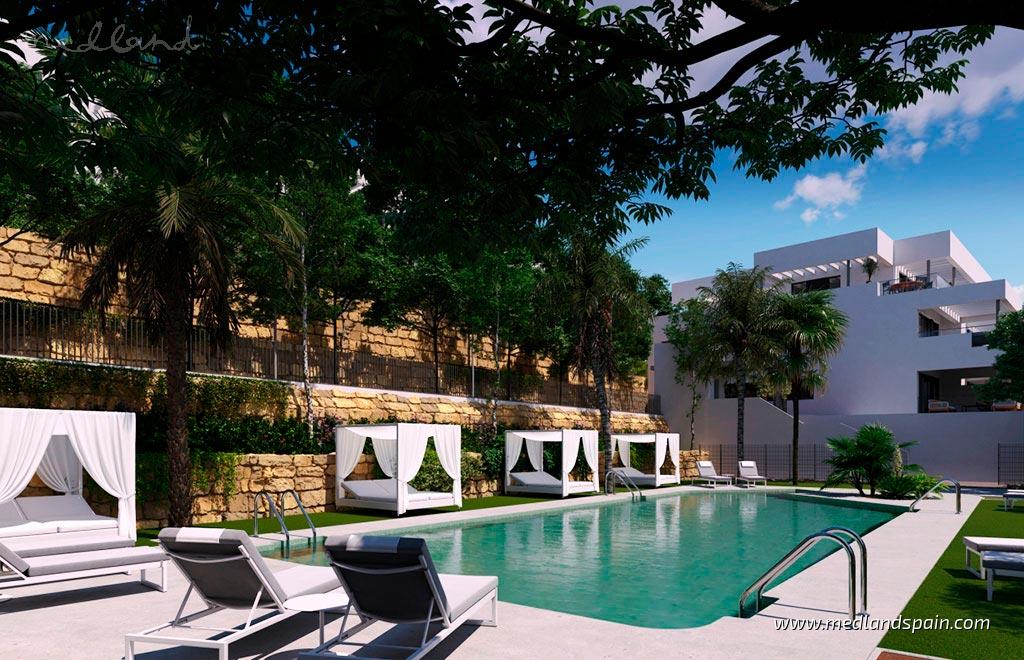 Apartament w Casares, Malaga, Hiszpania 3 sypialnie, 117 mkw. nr 120335