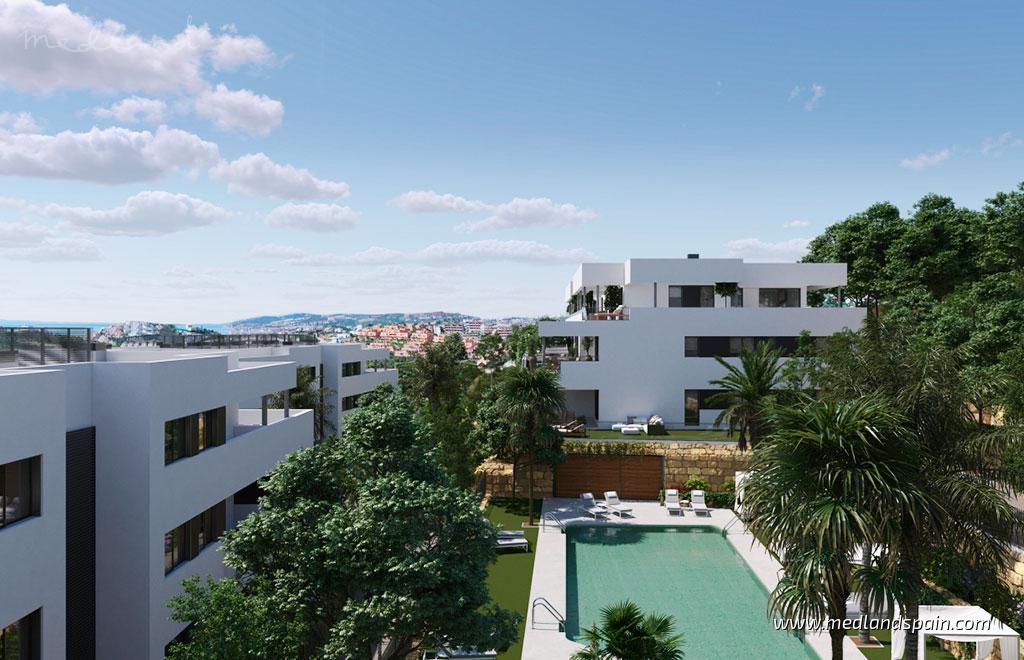 Apartament w Casares, Malaga, Hiszpania 3 sypialnie, 117 mkw. nr 120335