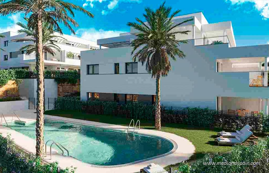 Apartament w Casares, Malaga, Hiszpania 3 sypialnie, 117 mkw. nr 120335