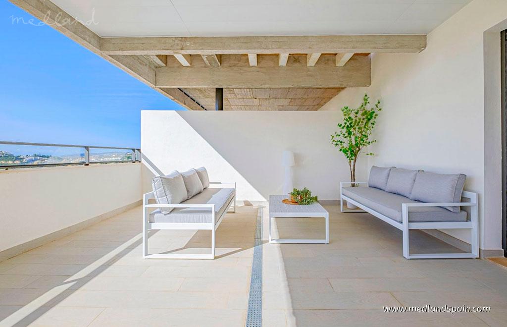 Apartament w Casares, Malaga, Hiszpania 3 sypialnie, 117 mkw. nr 120335