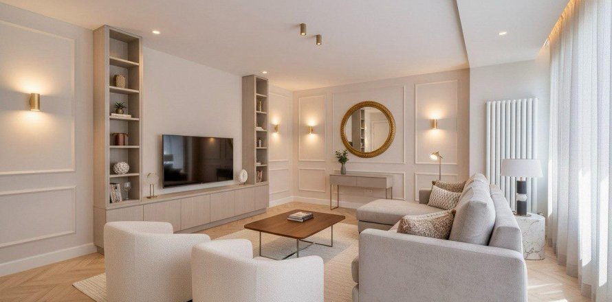 Apartment Madrid, Espagne 3 chambres, 192 m2 No. 127213