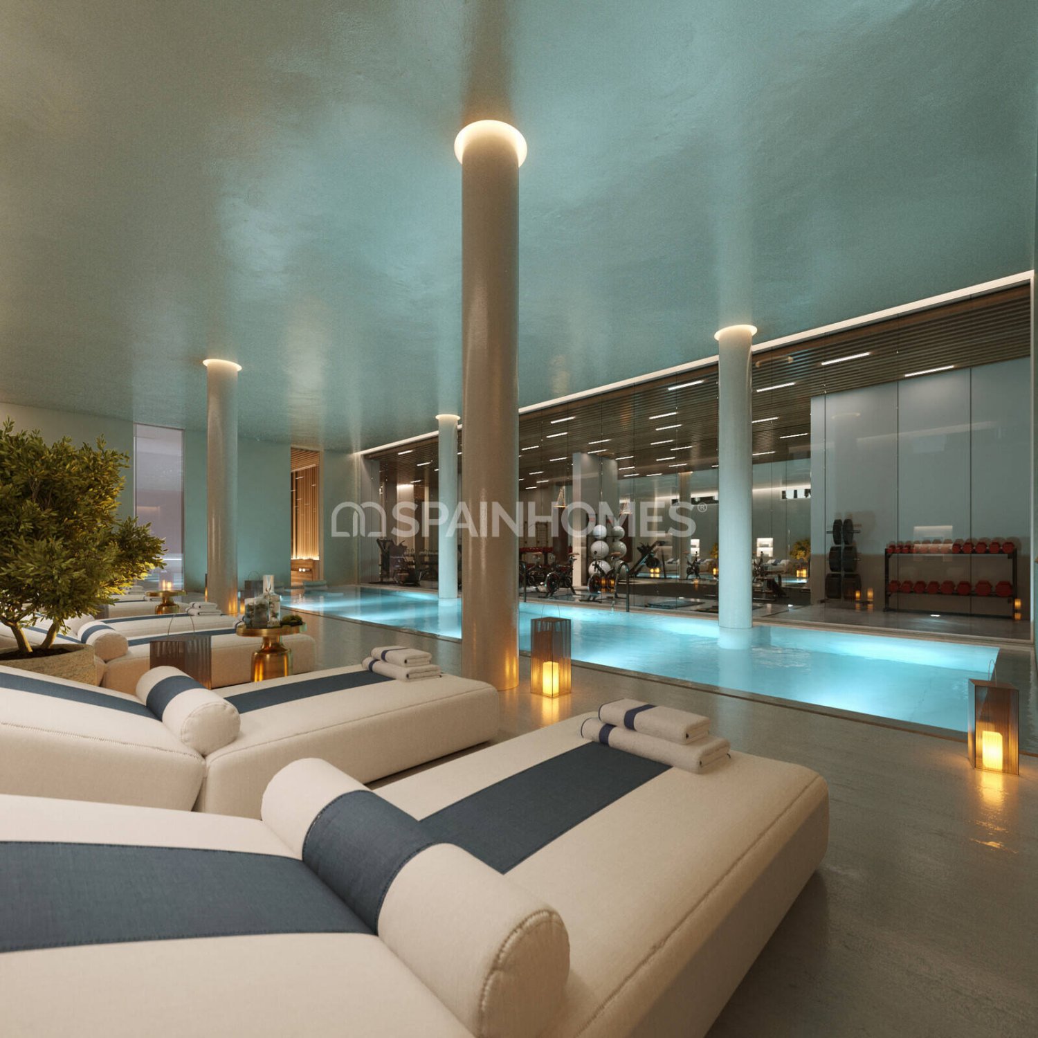 Kattohuoneisto Marbella, Malaga, Espanja 4 makuuhuonetta, 300 m2 No. 121324