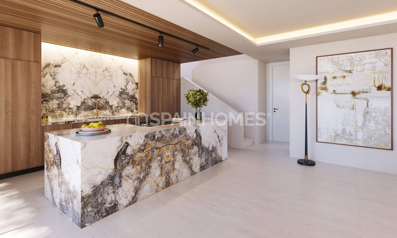 Kattohuoneisto Marbella, Malaga, Espanja 4 makuuhuonetta, 300 m2 No. 121324