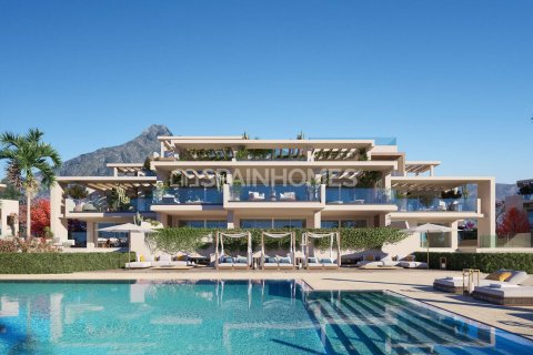 Penthouse w Marbella, Malaga, Hiszpania 4 sypialnie, 300 mkw. nr 121324