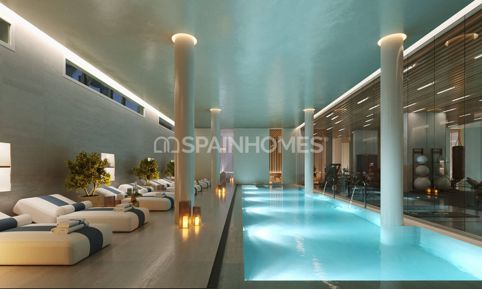 Kattohuoneisto Marbella, Malaga, Espanja 4 makuuhuonetta, 300 m2 No. 121324