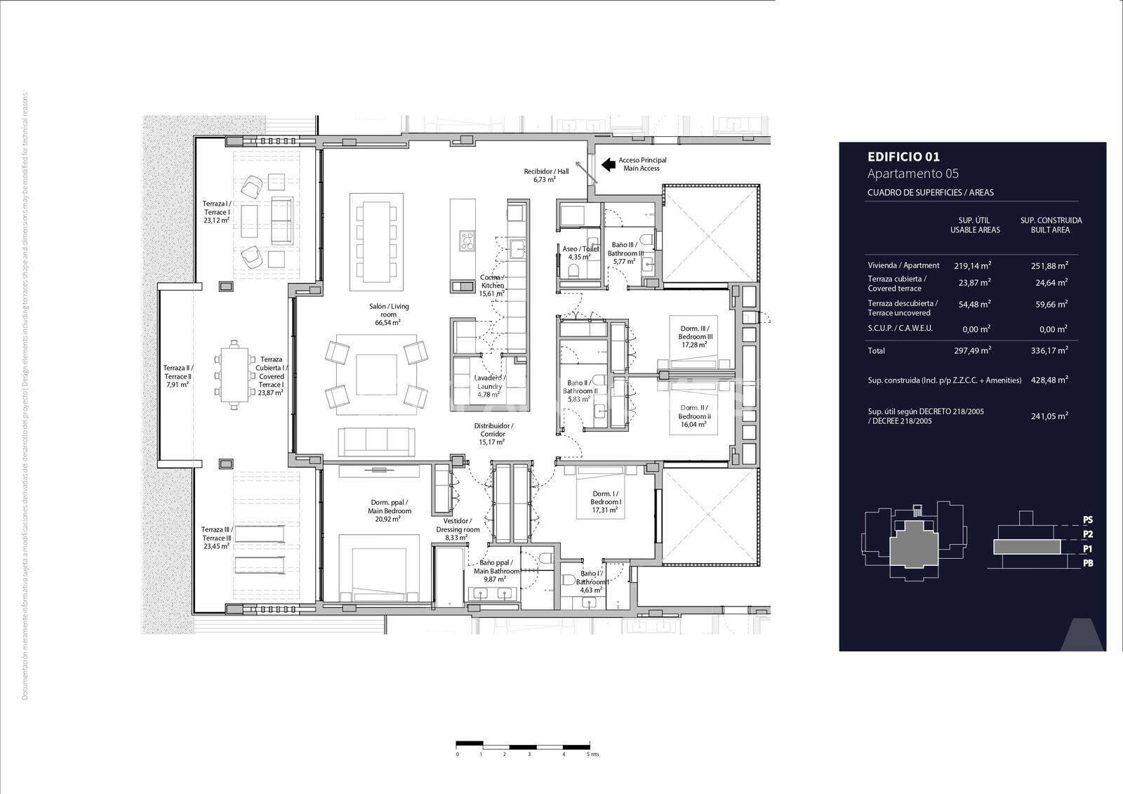 Kattohuoneisto Marbella, Malaga, Espanja 4 makuuhuonetta, 300 m2 No. 121324