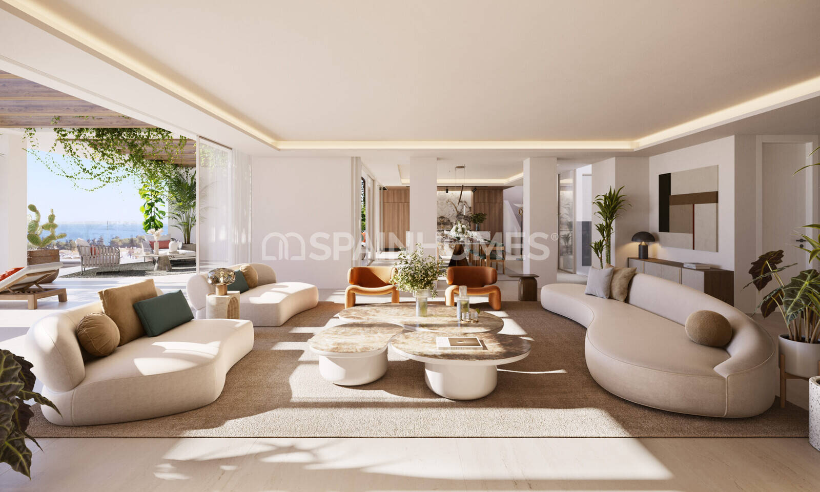 Kattohuoneisto Marbella, Malaga, Espanja 4 makuuhuonetta, 300 m2 No. 121324