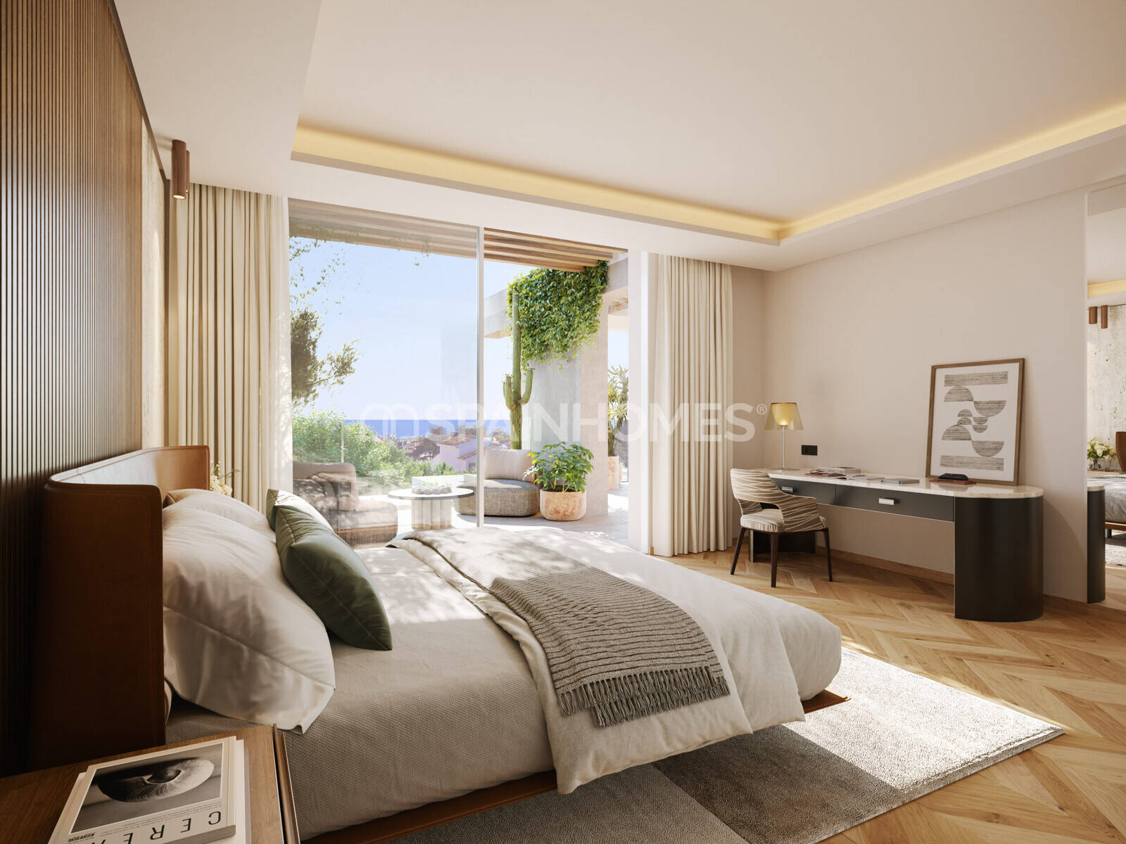 Kattohuoneisto Marbella, Malaga, Espanja 4 makuuhuonetta, 300 m2 No. 121324