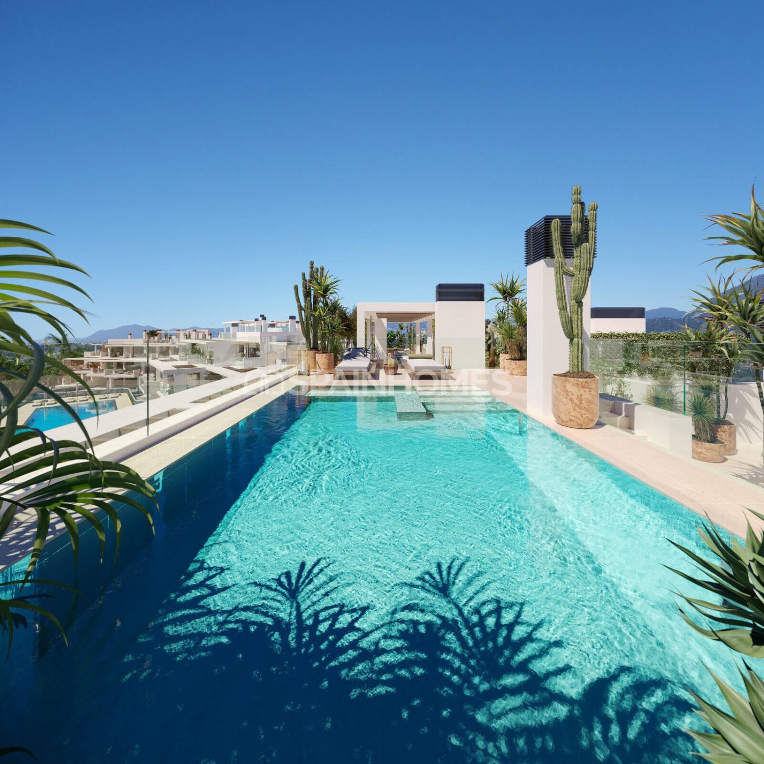 Kattohuoneisto Marbella, Malaga, Espanja 4 makuuhuonetta, 300 m2 No. 121324