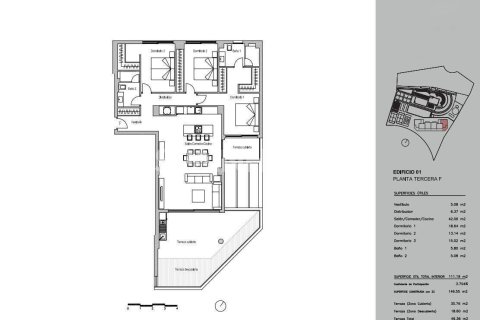 Penthäuser zum Verkauf in Fuengirola, Malaga, Spanien 3 Schlafzimmer, 103 m2 Nr. 121321 - Foto 11