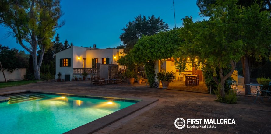 Finca Establiments, Mallorca, Spānijā 4 istabas, 300 m2 Nr. 128123
