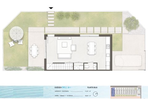 Villa zum Verkauf Pilar de la Horadada, Alicante, Spanien 3 Schlafzimmer, 112 m2 Nr. 128590 - Foto 9