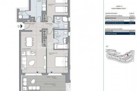 Dzīvoklis pārdošanā Estepona, Malaga, Spānijā 3 istabas, 104 m2 Nr. 131314 - attēls 5