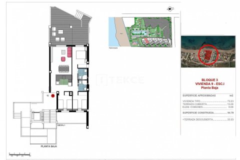 Lägenhet till salu i Denia, Alicante, Spanien 2 sovrum, 80 kvm. Nr. 131309 - foto 24