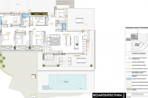 Villa zum Verkauf Finestrat, Alicante, Spanien 4 Schlafzimmer, 350 m2 Nr. 129641 - Foto 8