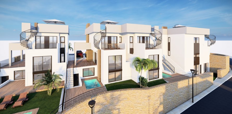 Вилла в Альгорфа, Аликанте, Испания 3 спальни, 435м2 №122902