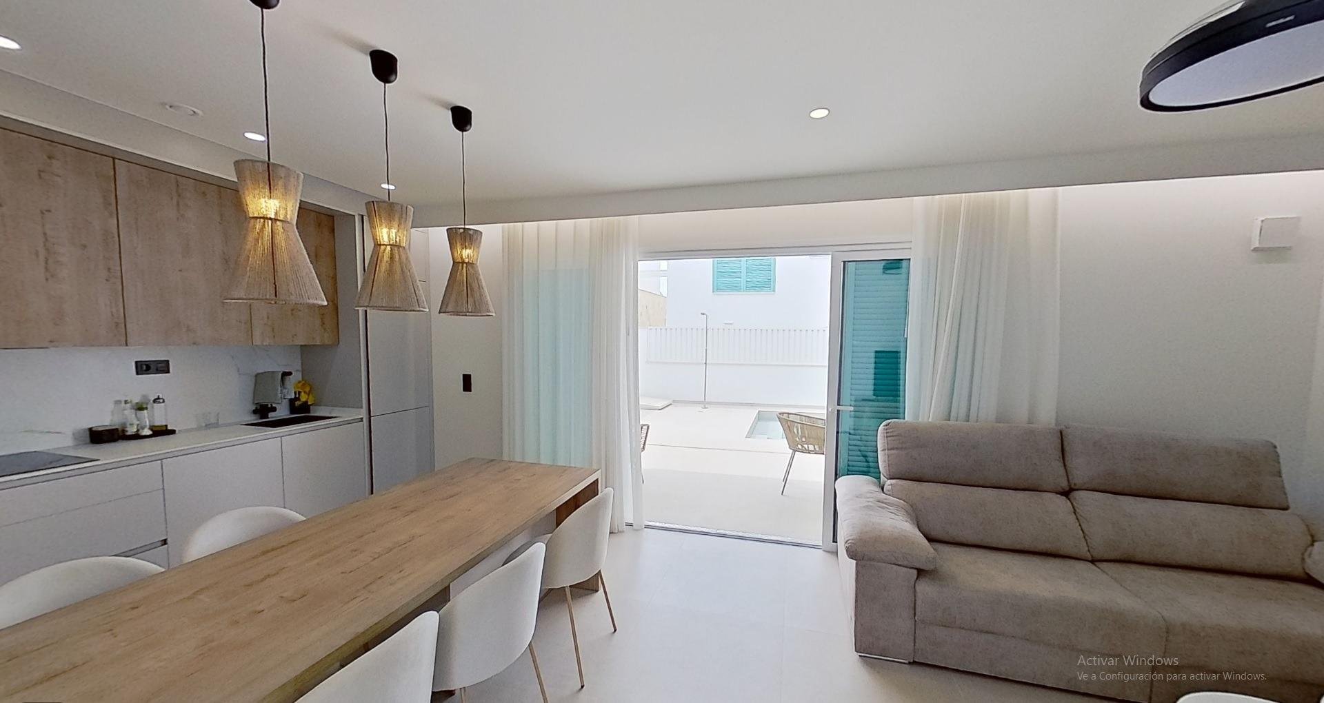 Bungalow à Pilar de la Horadada, Alicante, Espagne 3 chambres, 90 m2 No. 125285