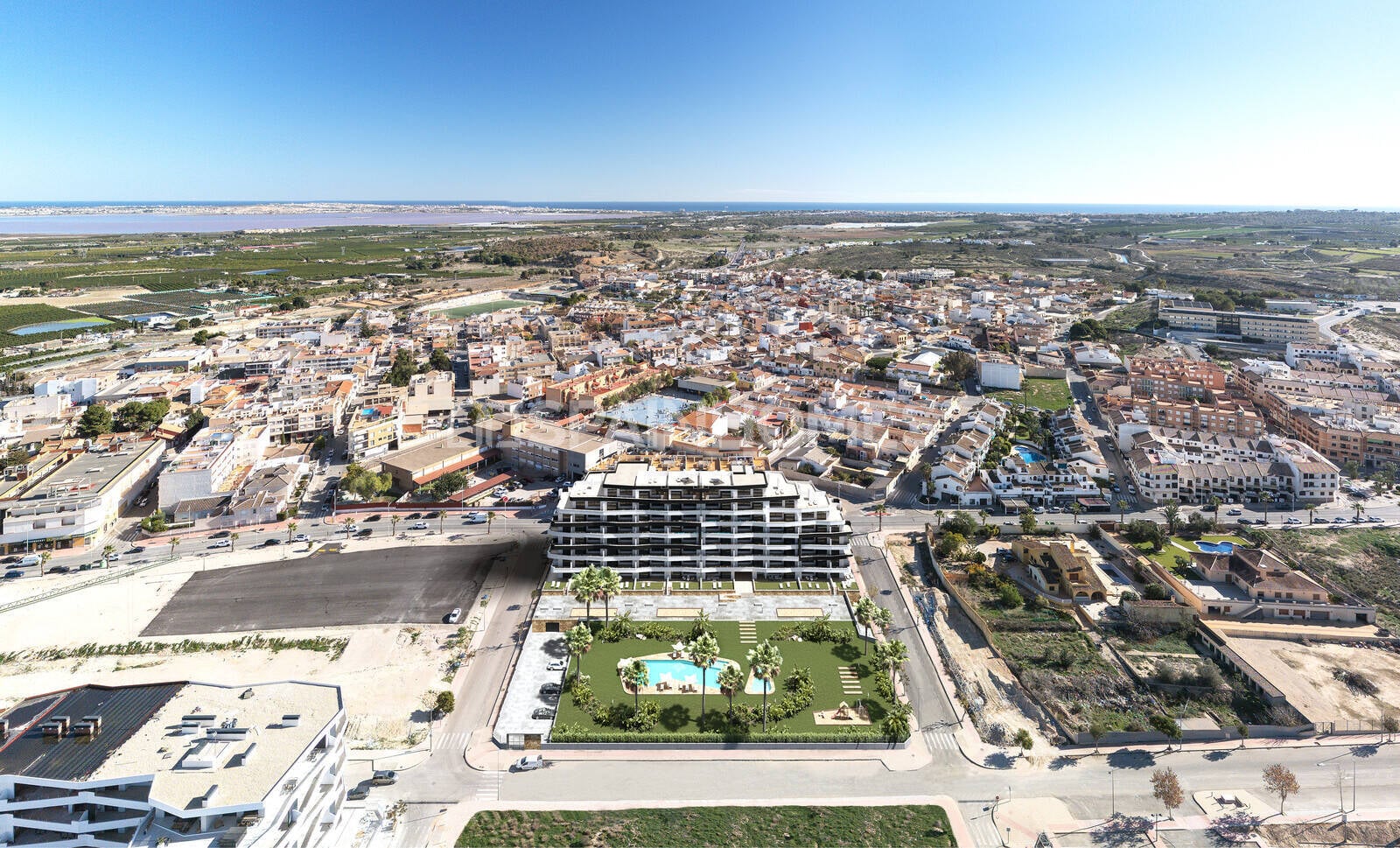 Apartment in San Miguel de Salinas, Alicante, Spain 2 bedrooms, 70 sq.m. No. 121474