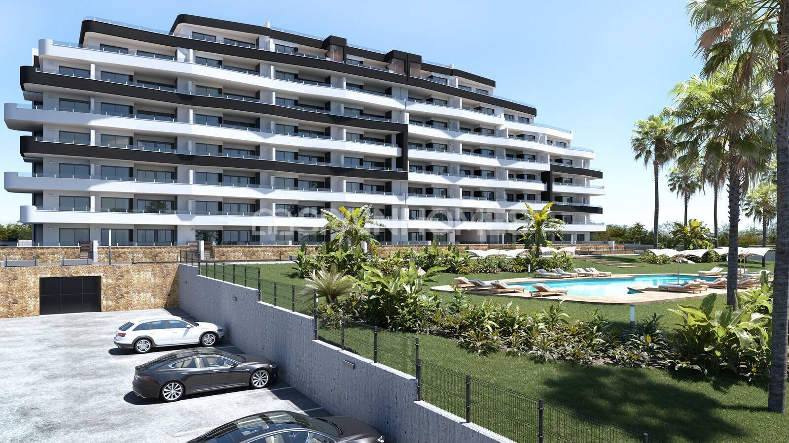 Apartment in San Miguel de Salinas, Alicante, Spain 2 bedrooms, 70 sq.m. No. 121474