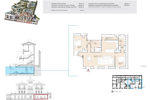 Huoneisto myytävänä Malaga, Espanja, 2 makuuhuonetta, 79 m2 No. 121230 - kuva 3