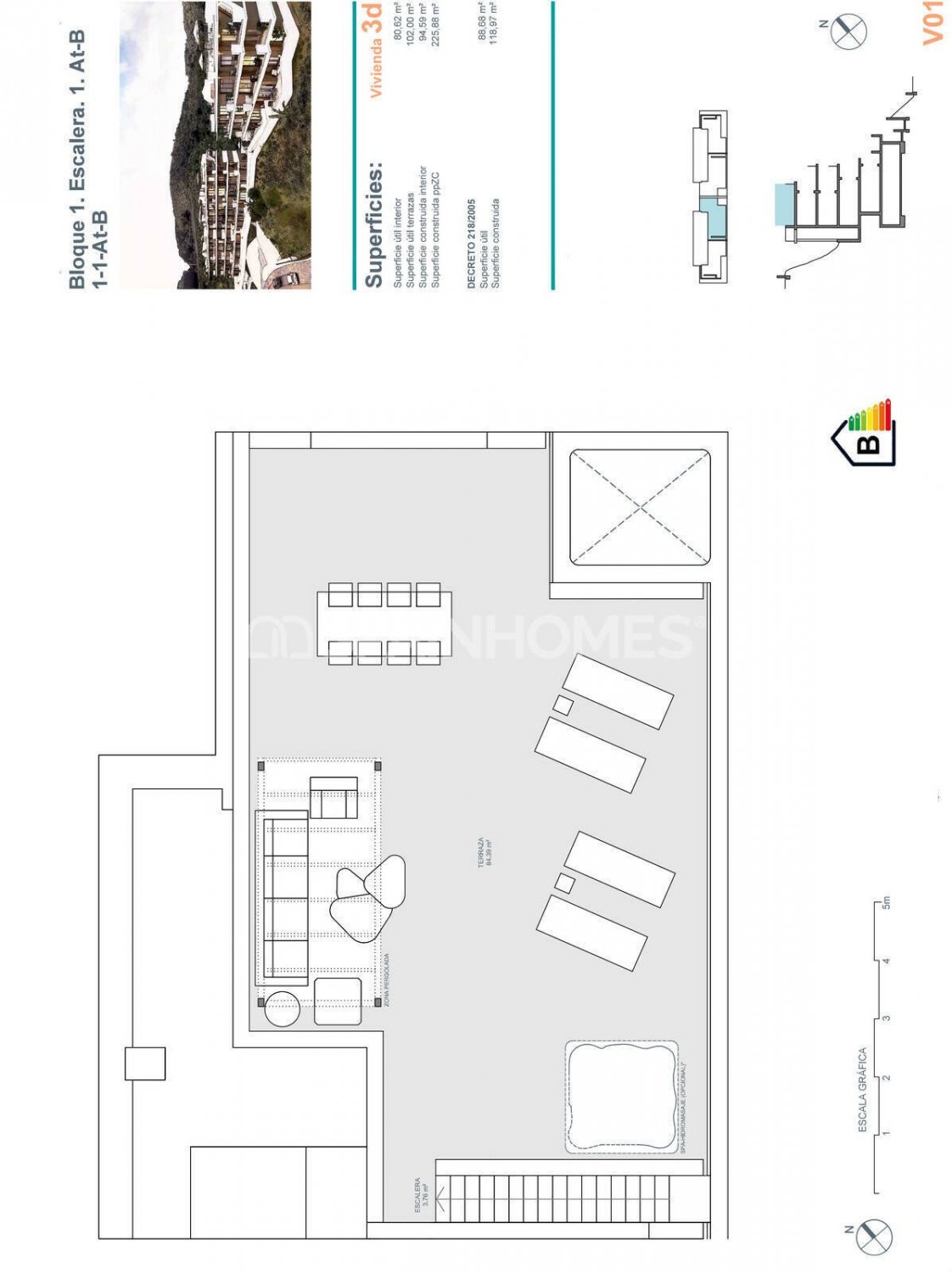Apartament w Rincon de la Victoria, Malaga, Hiszpania 3 sypialnie, 82 mkw. nr 121235