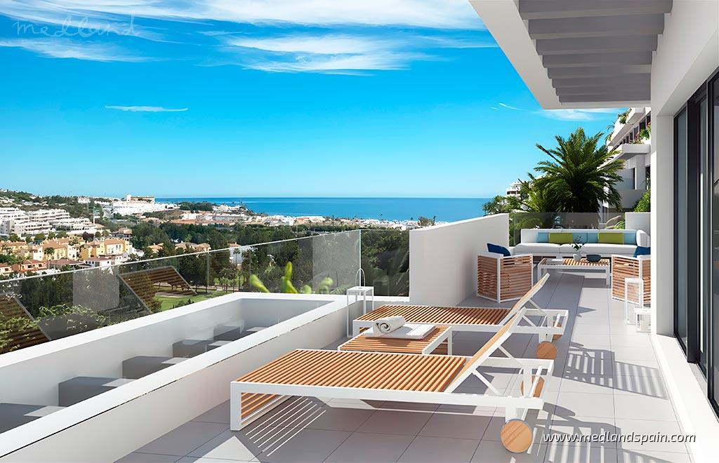 Apartamento en Mijas Costa, Málaga, España 2 dormitorios, 112 m2 No. 129175