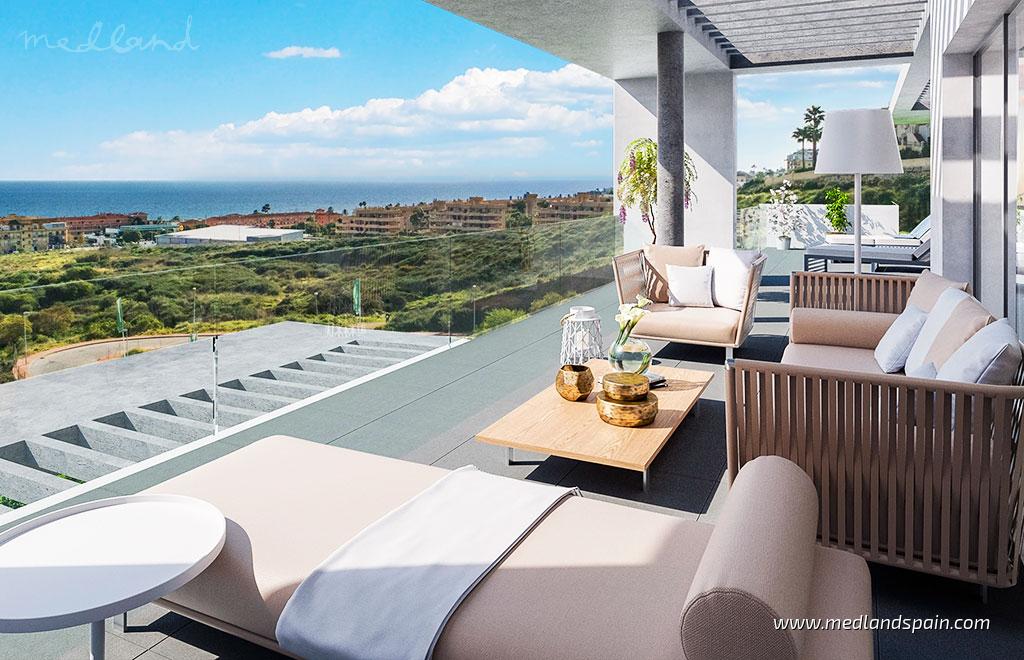 Apartamento en Mijas Costa, Málaga, España 2 dormitorios, 112 m2 No. 129175