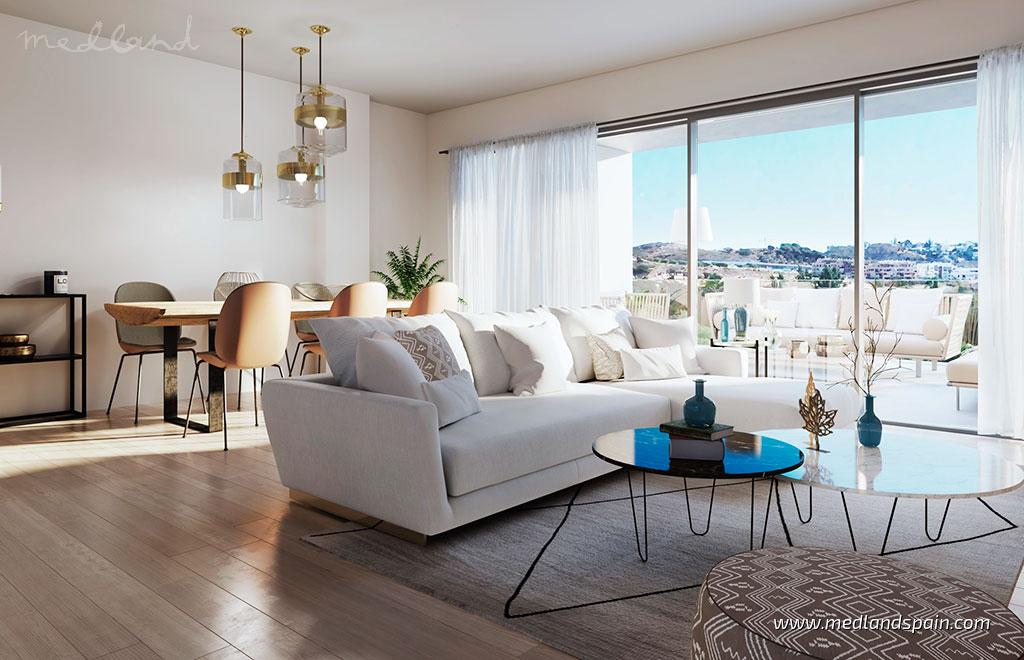 Apartamento en Mijas Costa, Málaga, España 2 dormitorios, 112 m2 No. 129175