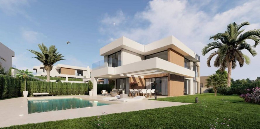 Villa Manilva, Malaga, Spagna 4 camere da letto, 214 mq. N° 123864