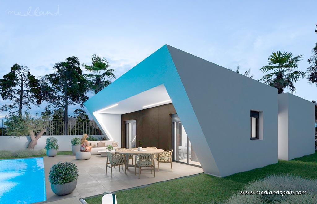 Villa in Hondon De Las Nieves, Alicante, Spanien 3 Schlafzimmer, 108 m2 Nr. 129825