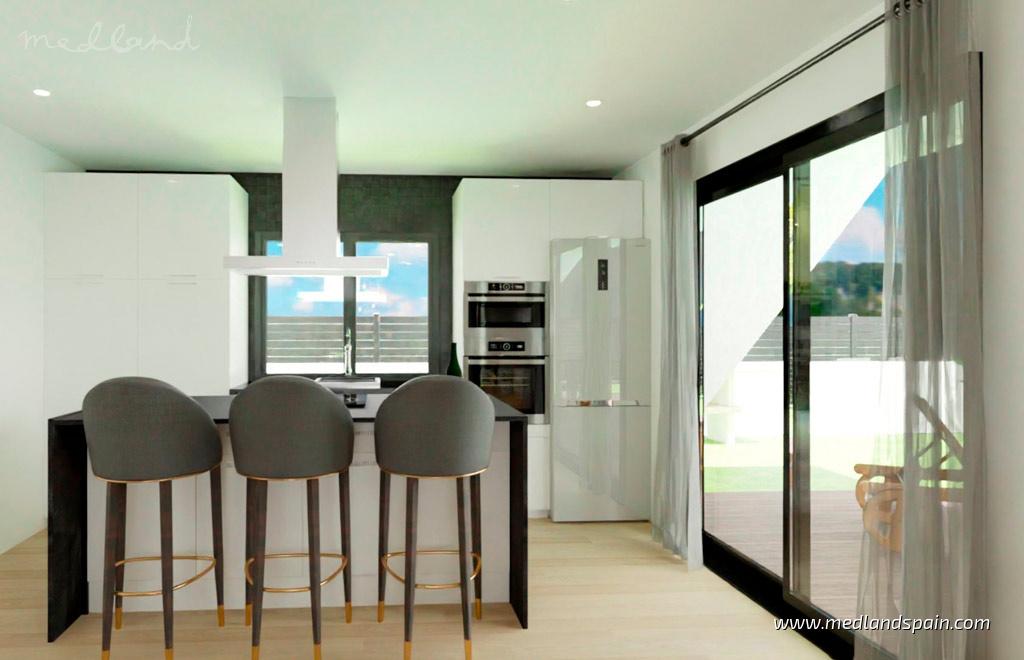 Villa in Hondon De Las Nieves, Alicante, Spanien 3 Schlafzimmer, 108 m2 Nr. 129825