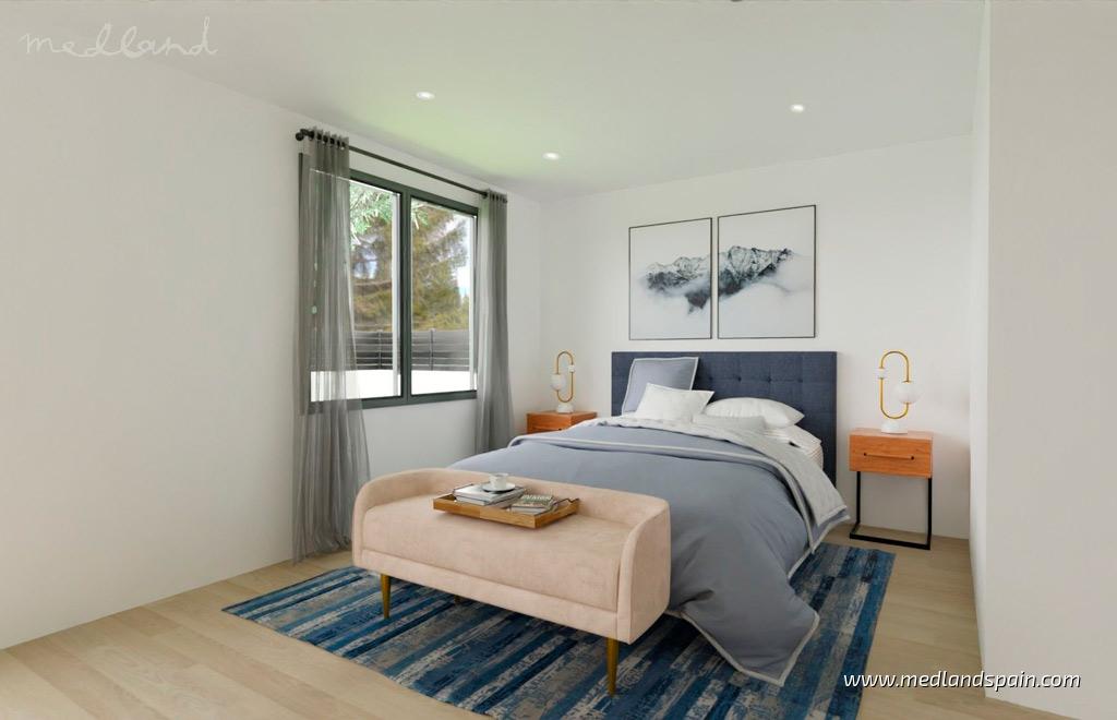 Villa in Hondon De Las Nieves, Alicante, Spanien 3 Schlafzimmer, 108 m2 Nr. 129825