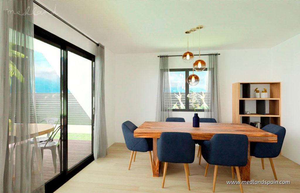 Villa in Hondon De Las Nieves, Alicante, Spanien 3 Schlafzimmer, 108 m2 Nr. 129825