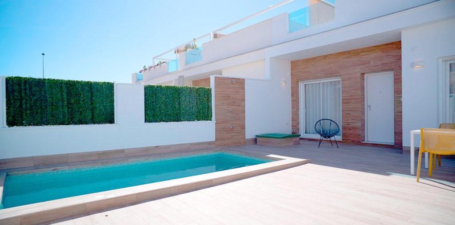 Kaupunkipientalo Santiago de la Ribera, Murcia, Espanja 3 makuuhuonetta, 92 m2 No. 124602