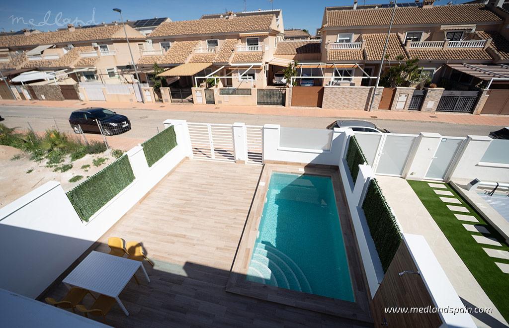 Villa à Santiago de la Ribera, Murcia, Espagne 3 chambres, 95 m2 No. 124602