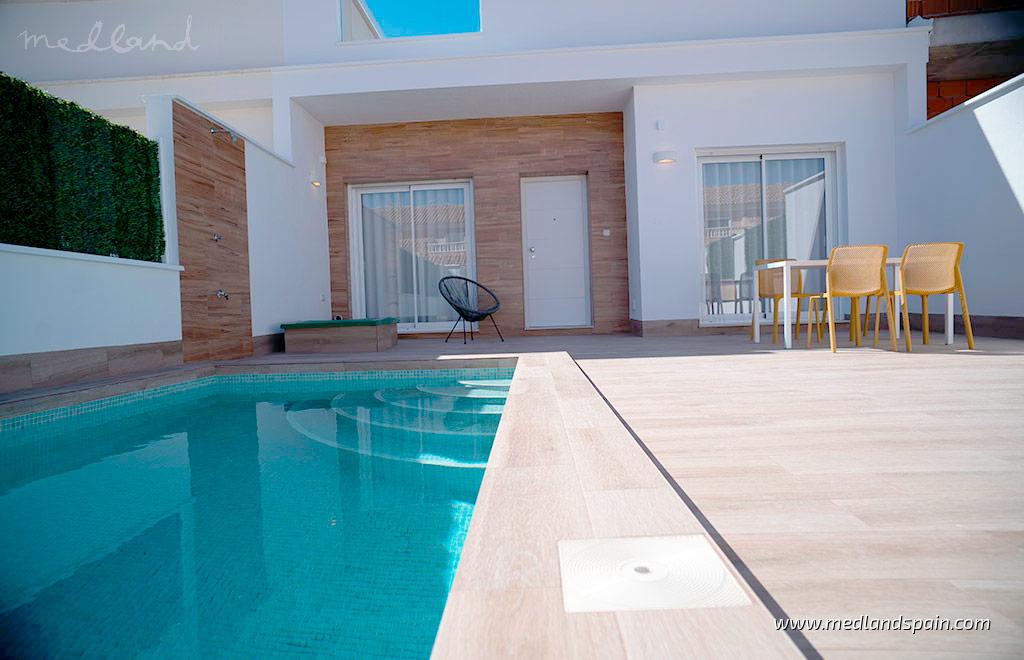 Villa à Santiago de la Ribera, Murcia, Espagne 3 chambres, 95 m2 No. 124602