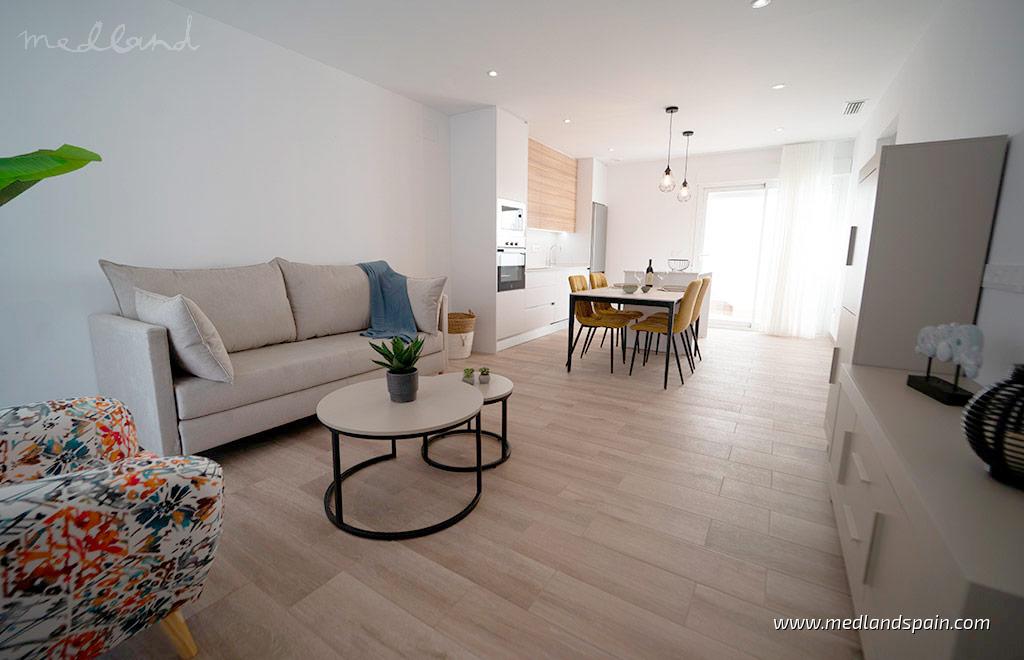Villa à Santiago de la Ribera, Murcia, Espagne 3 chambres, 95 m2 No. 124602
