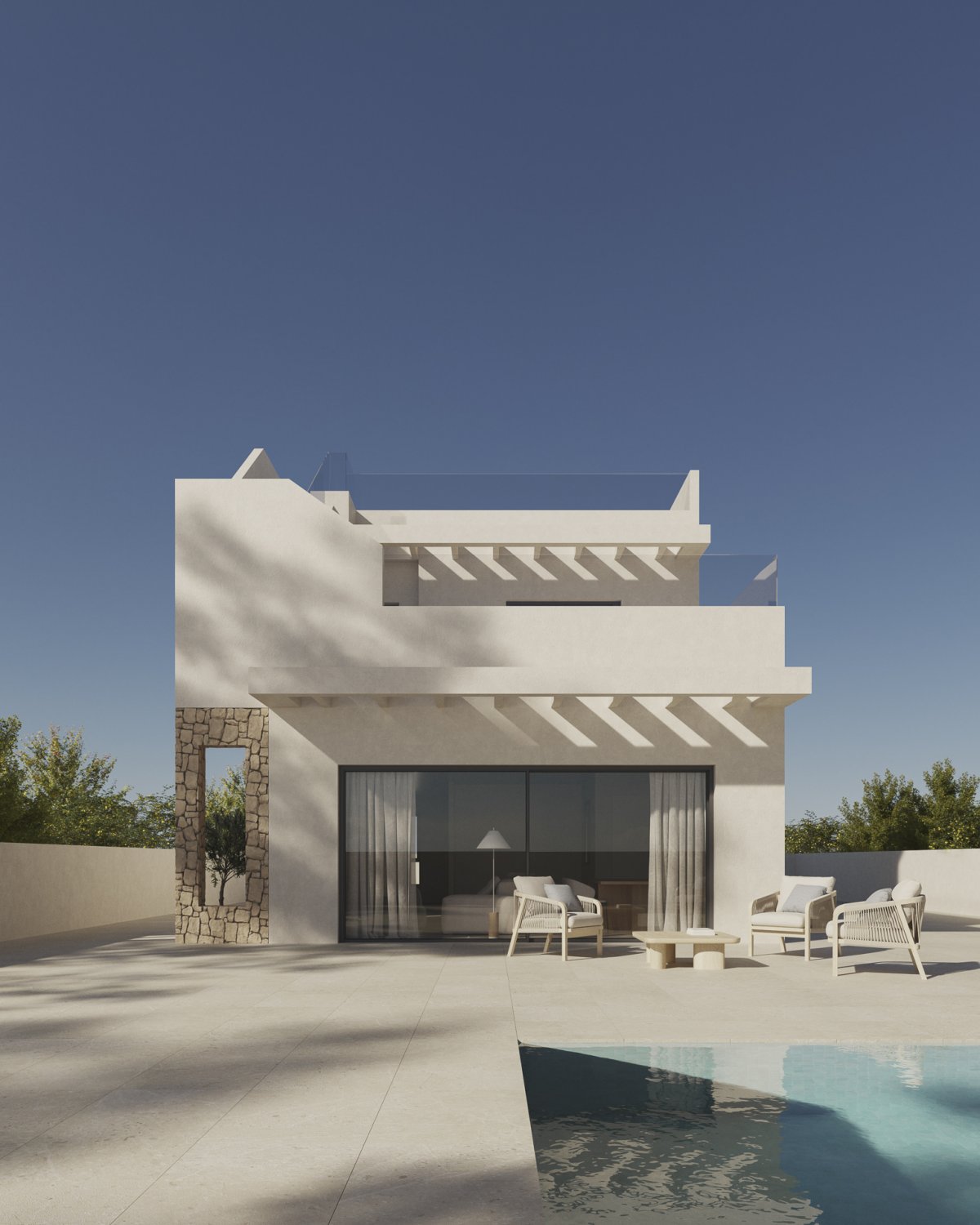Villa i Polop, Alicante, Spanien 4 sovrum, 208 kvm. Nr. 127620