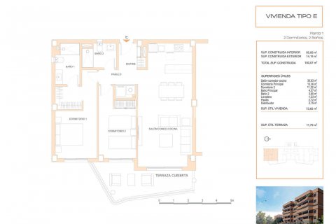 Apartment for sale Fuengirola, Malaga, Spain 2 bedrooms, 71 sq.m. No. 121195 - photo 10